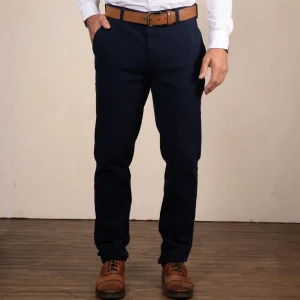 Pantalón Clásico Color Azul Oscuro Ref. 111101225