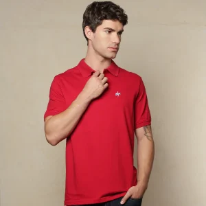 Polo Fondo Entero Color Rojo Ref. 101060925