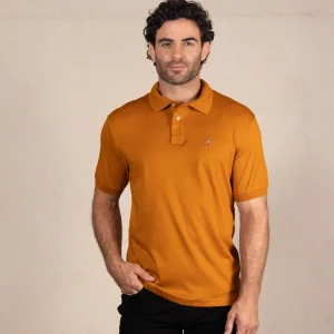 Polo Fondo Entero Color Calabaza Ref. 101131225
