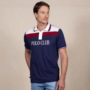 Polo Bloques Color Azul Oscuro Ref. 129021125
