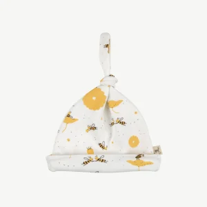 Gorro 'buzzy bees' ivory
