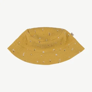 Gorro de muselina 'dusty bloom' amber yellow