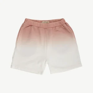Shorts 'plain-dip dye' ash rose