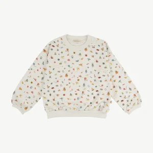 Sudadera 'bygone toys' whisper white