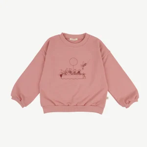 Sudadera 'garden carnival' ash rose