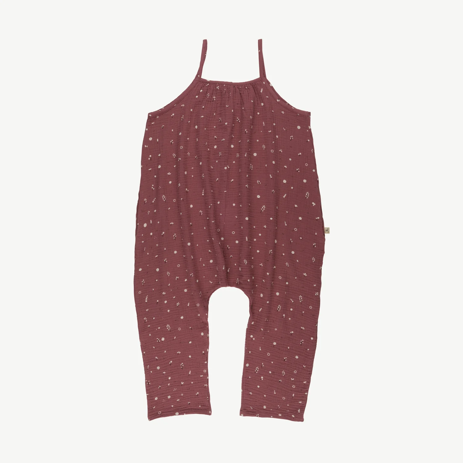 Enterizo 'dusty bloom' light mahogany