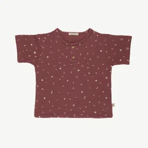 Top 'dusty bloom'  light mahogany