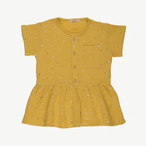 Blusa 'dusty bloom' amber yellow
