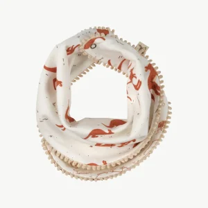 Bandana Reversible de Bebé crema - Canguros
