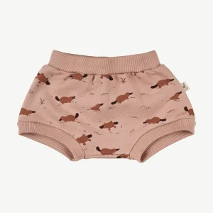 Shorts de Bebé Rosa Caoba - Ornitorrincos