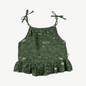 Blusa de Tirantes Verde Pino - Historia
