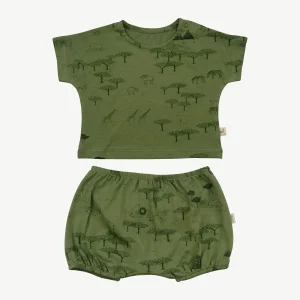 Set Polo Manga Corta + Bloomers - The Serengeti