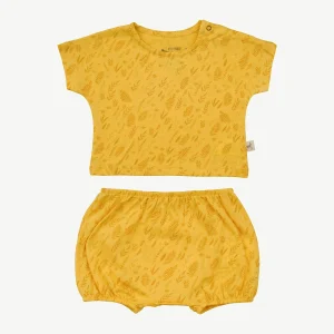 Set Polo Manga Corta + Bloomers - Foliage