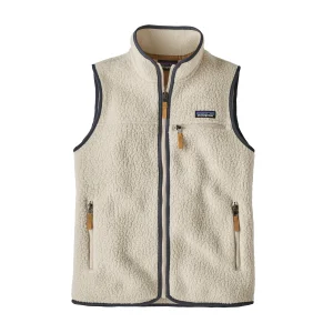 Chaleco Mujer Sin Mangas Retro Pile Vest