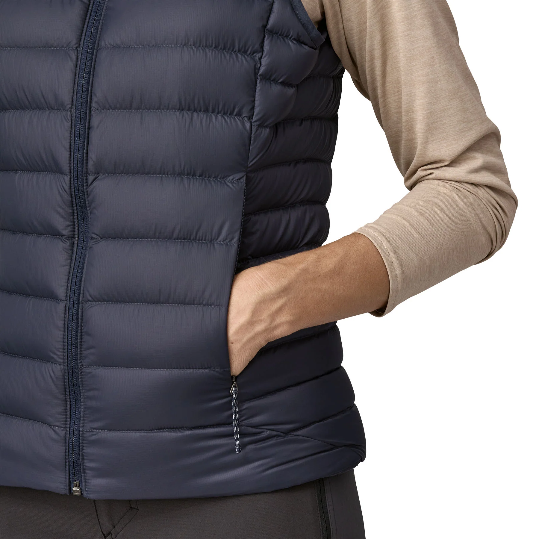 Chaleco de Pluma Mujer sin Mangas Down Sweater Vest - Imagen 8