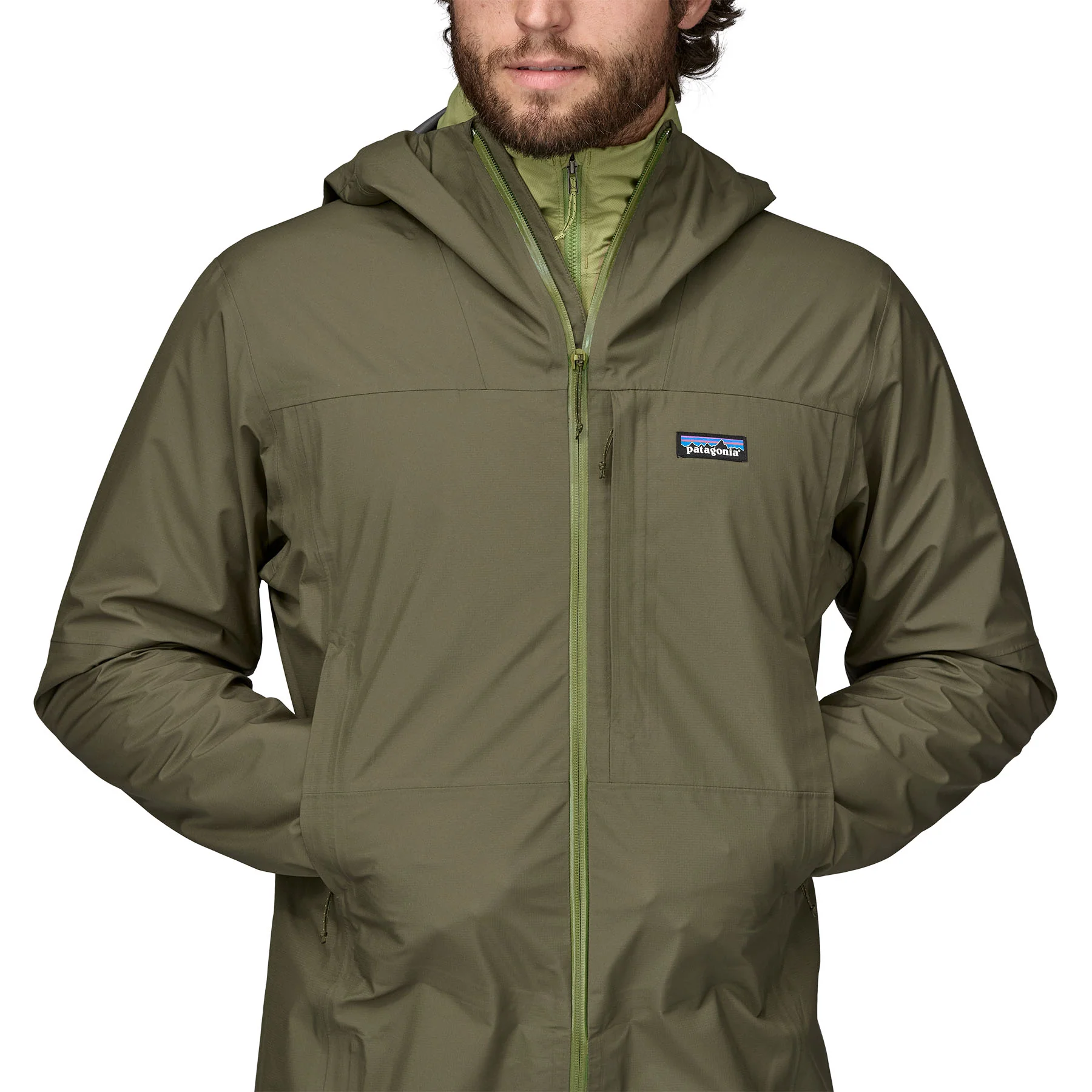 Chompa Hombre Boulder Fork Rain Jacket - Imagen 7