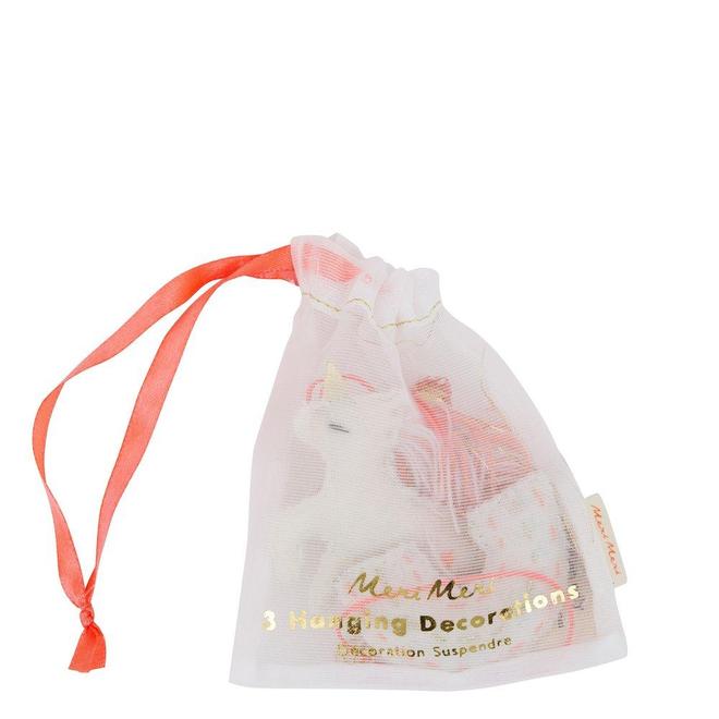 Adornos navideños de fieltro - pack de 3 - magic - Imagen 4