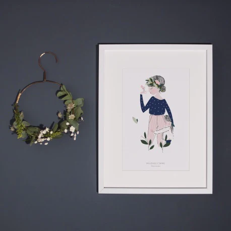 Lámina - Adelaïde azul - Imagen 3