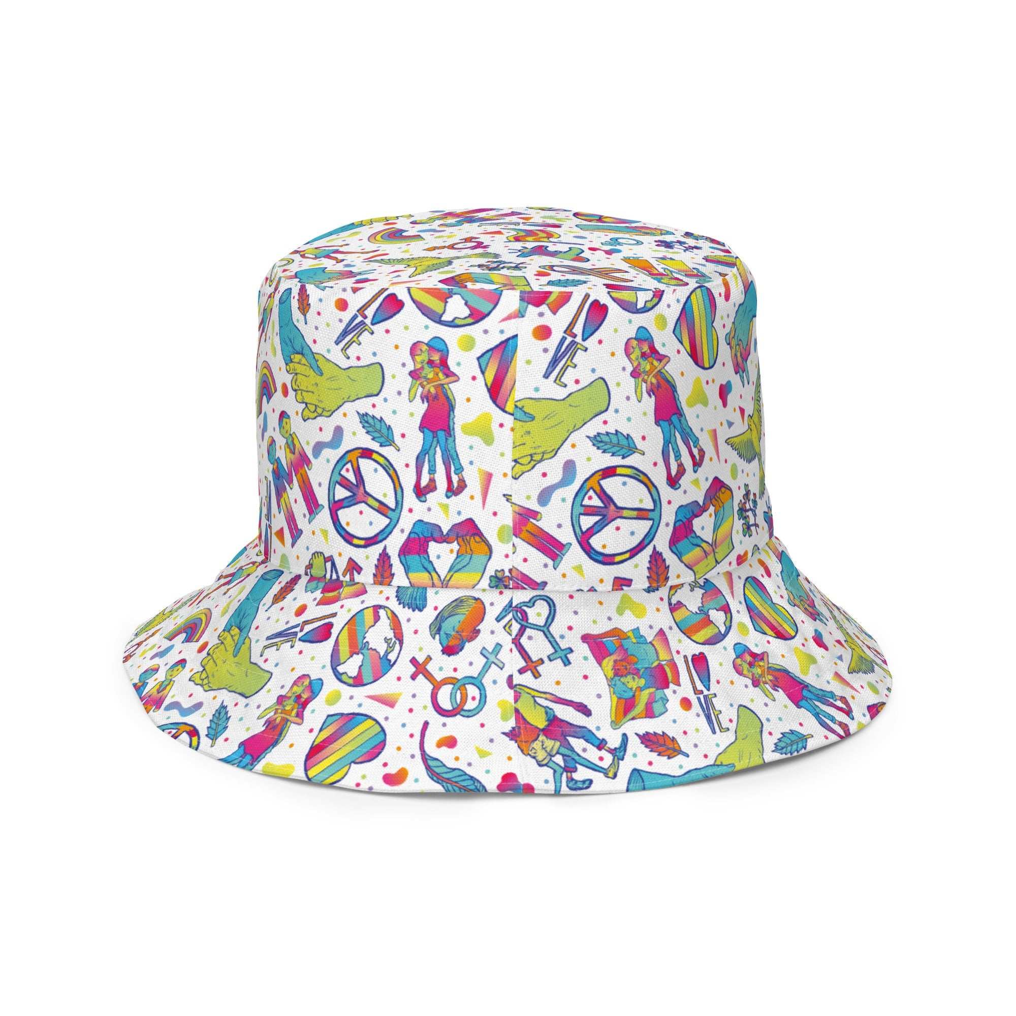 Reversible Pride Hat - Duo Style - Imagen 3
