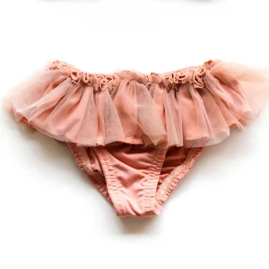 Culetín lycra y tul - rosa maquillaje