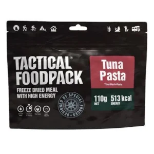 Comida táctica foodpack, atún con pasta