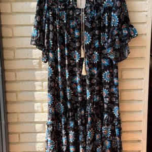 VESTIDO ESTAMPADO FLOR MULTICOLOR