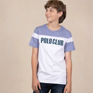 | Kids| Camiseta Bloques Color Acero Ref. 249011225