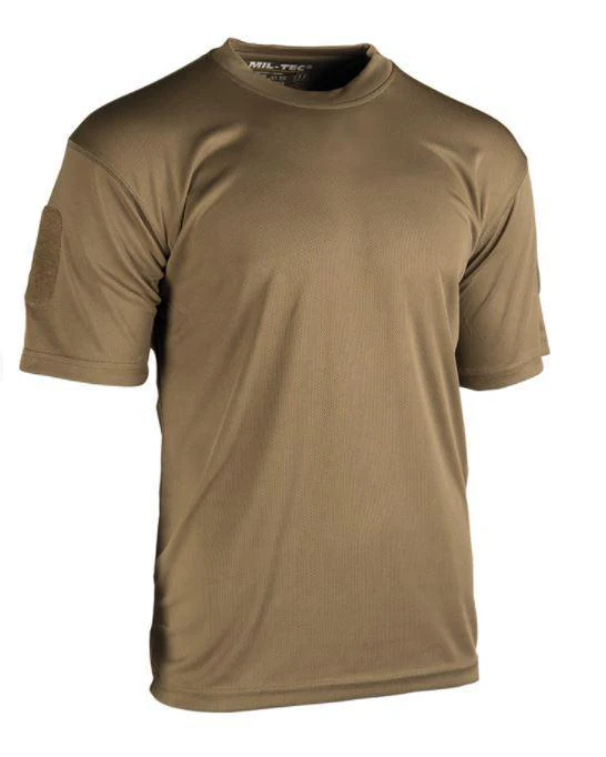 Camiseta técnica de secado rápido coyote