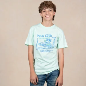 | Kids | Camiseta Estampada Color Verde Agua Ref. 250011225