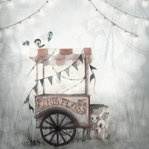 COTTON CANDY  - 50x70