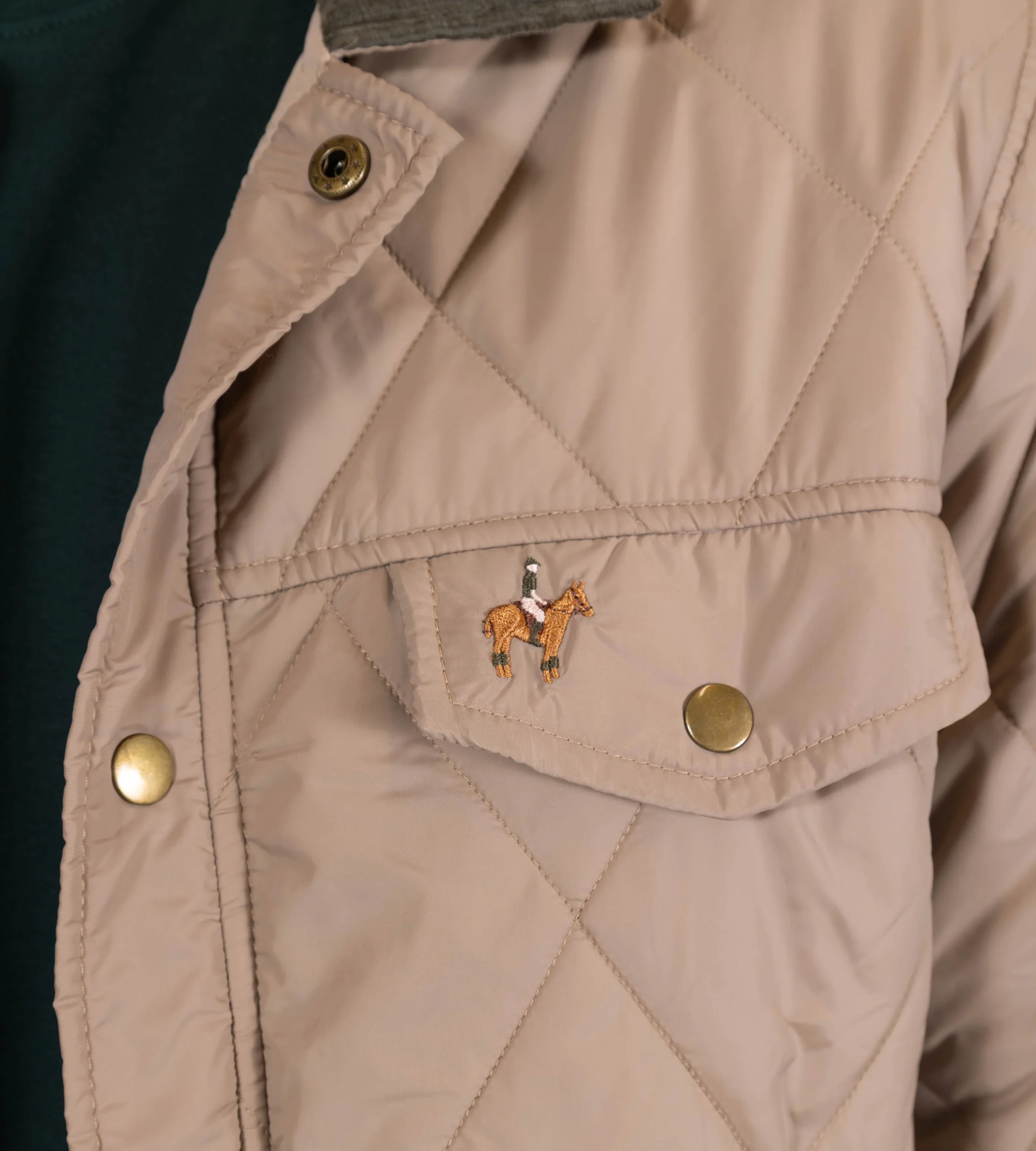 Chaqueta Abullonada Color Arena Ref. 132051225 - Imagen 7