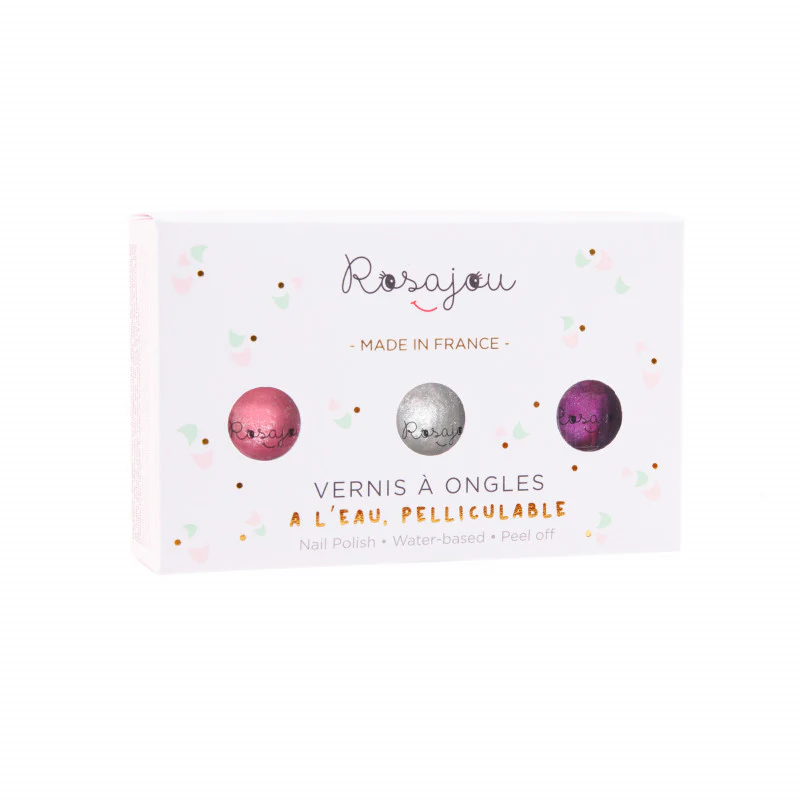 Set de lima y 3 lacas de uñas RUBIS PERLE ROYAL - Imagen 3