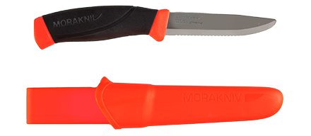 Morakniv Companion Rescue rojo  Acero inox