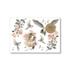 Tatuajes temporales - Miss Annie with friends