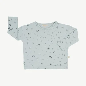 Polo oversized 'the woods' grey mist
