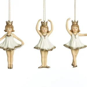 Adorno navideño - pequeñas bailarinas