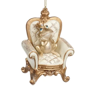 Adorno navideño - Príncipe en su trono