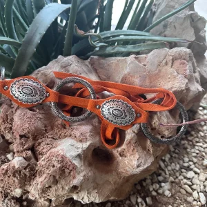 CINTURÓN ANTE HIPPIE NARANJA