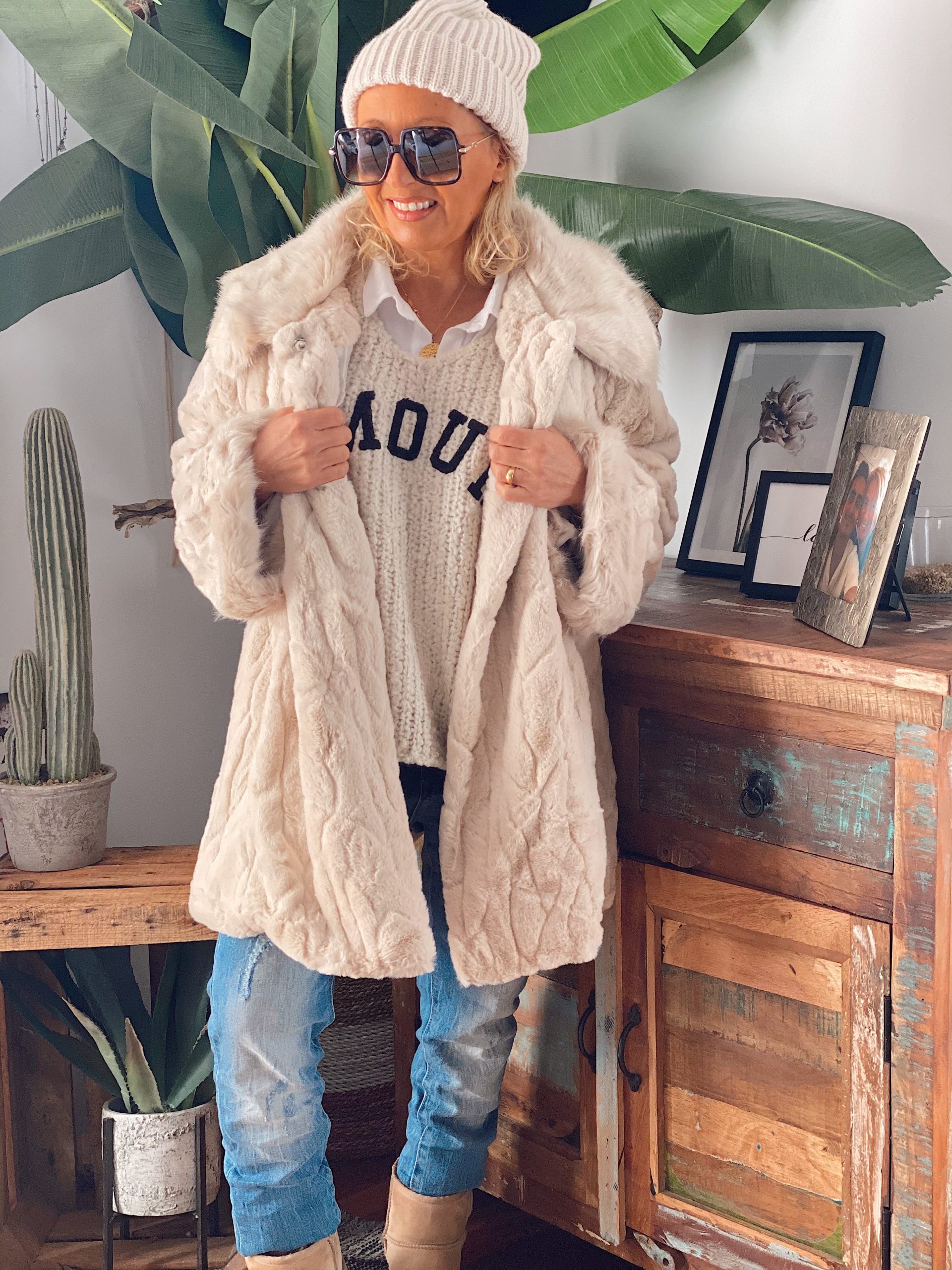 GORRO ISA BEIGE - Imagen 5