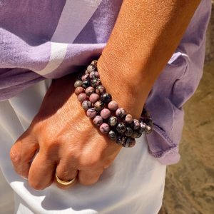 PULSERAS FIDJI PERLAS MEZCLA DE ROSA