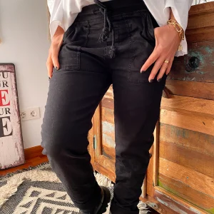 PANTALÓN BAGGY SHILA NEGRO