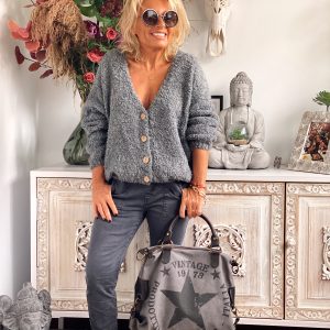 PANTALÓN BAGGY SHILA GRIS