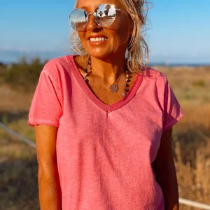 CAMISETA BRANDY ROSA