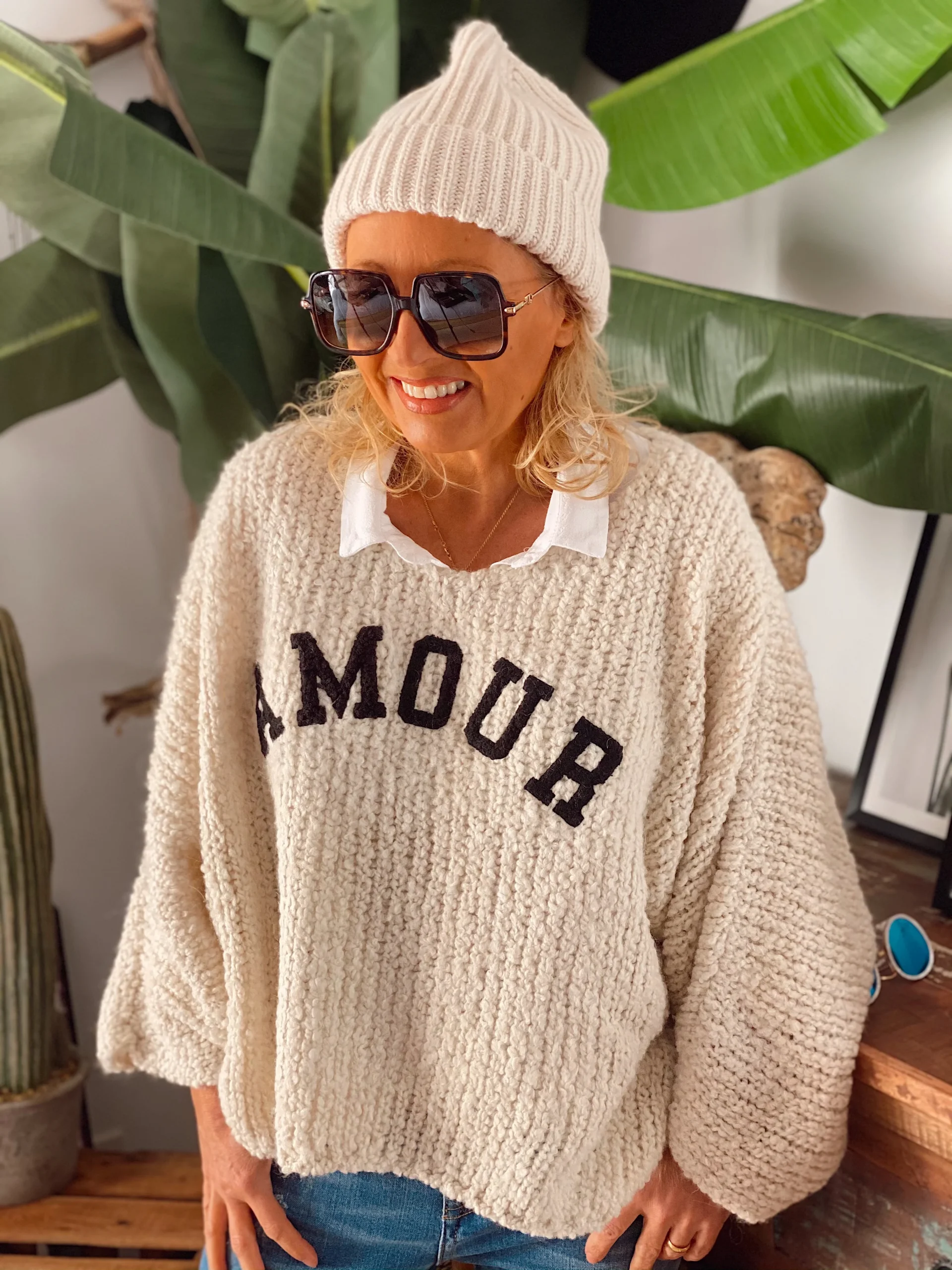 GORRO ISA BEIGE - Imagen 4