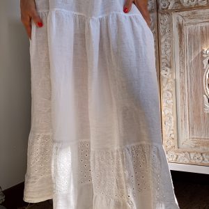 FALDA LARGA LIBERTY BLANCA