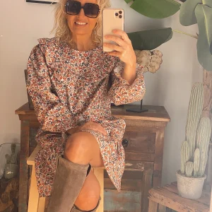 VESTIDO CORTO NEUSA ESTAMPADO