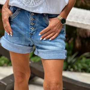 SHORT VAQUEROS LENTEJUELAS TEJANO