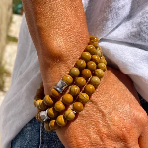 PULSERAS FIDJI PERLAS CAMEL