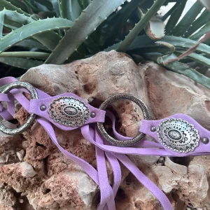 CINTURÓN ANTE HIPPIE MALVA