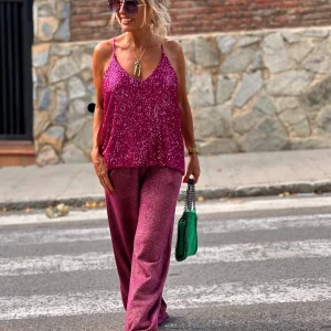 PANTALON BRILLANTE MEDLEY ROSA